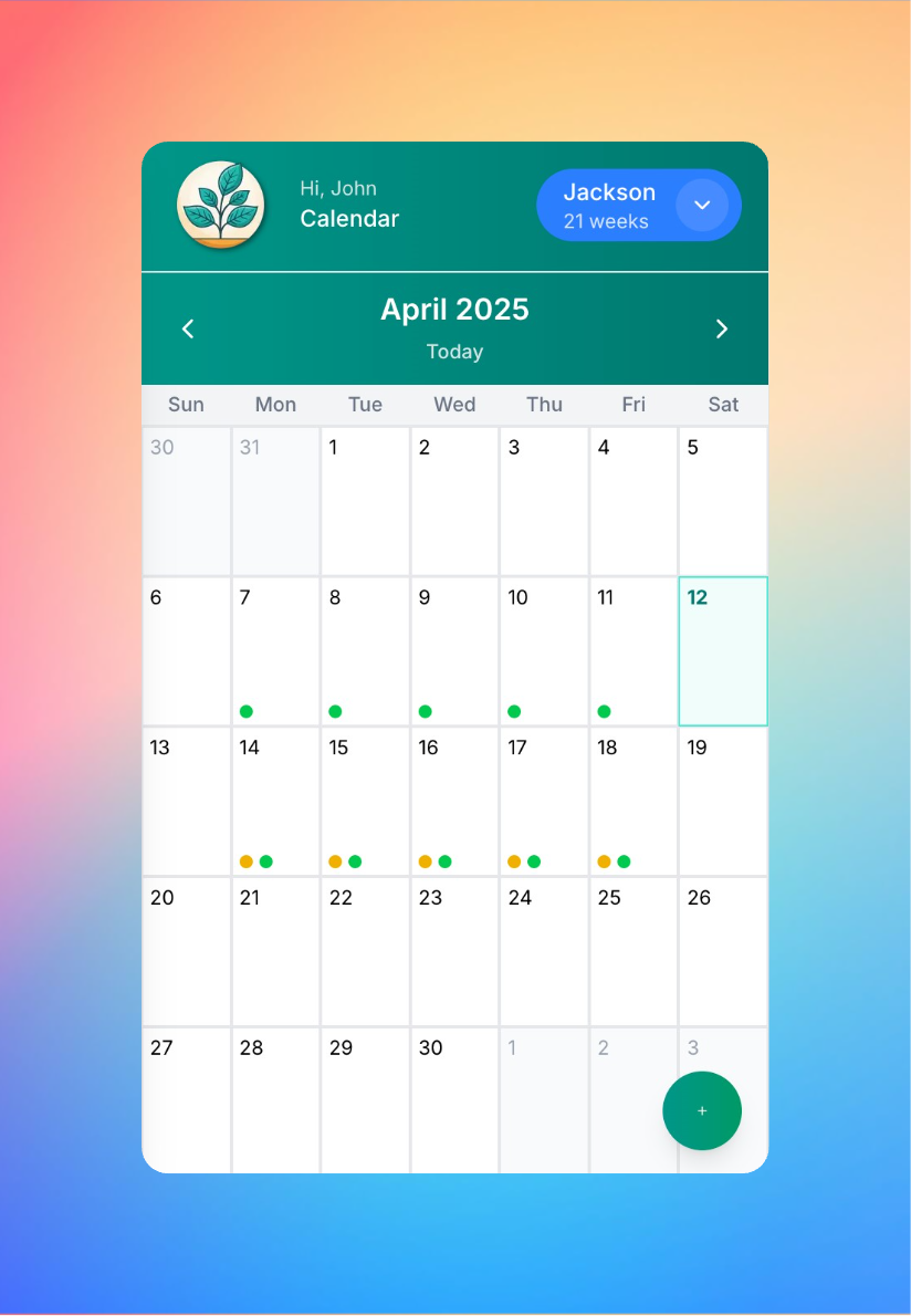 Calendar View