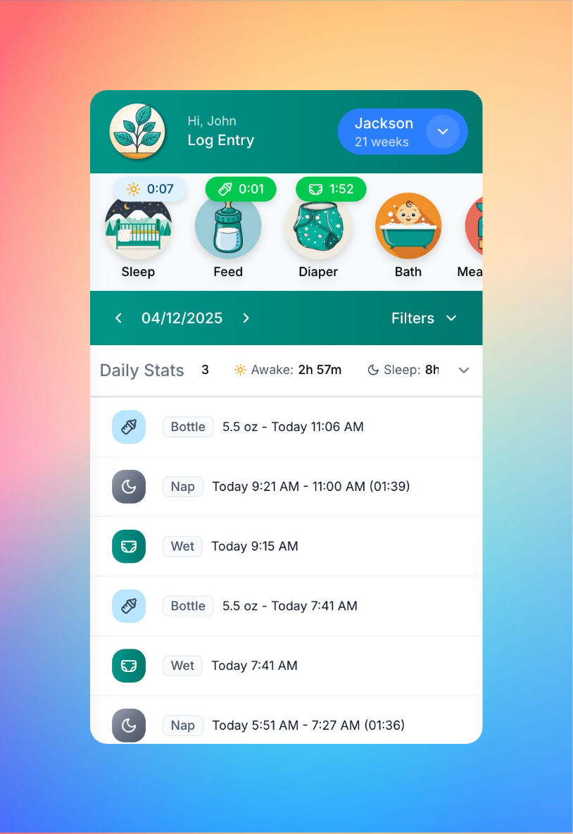 Mobile App Interface