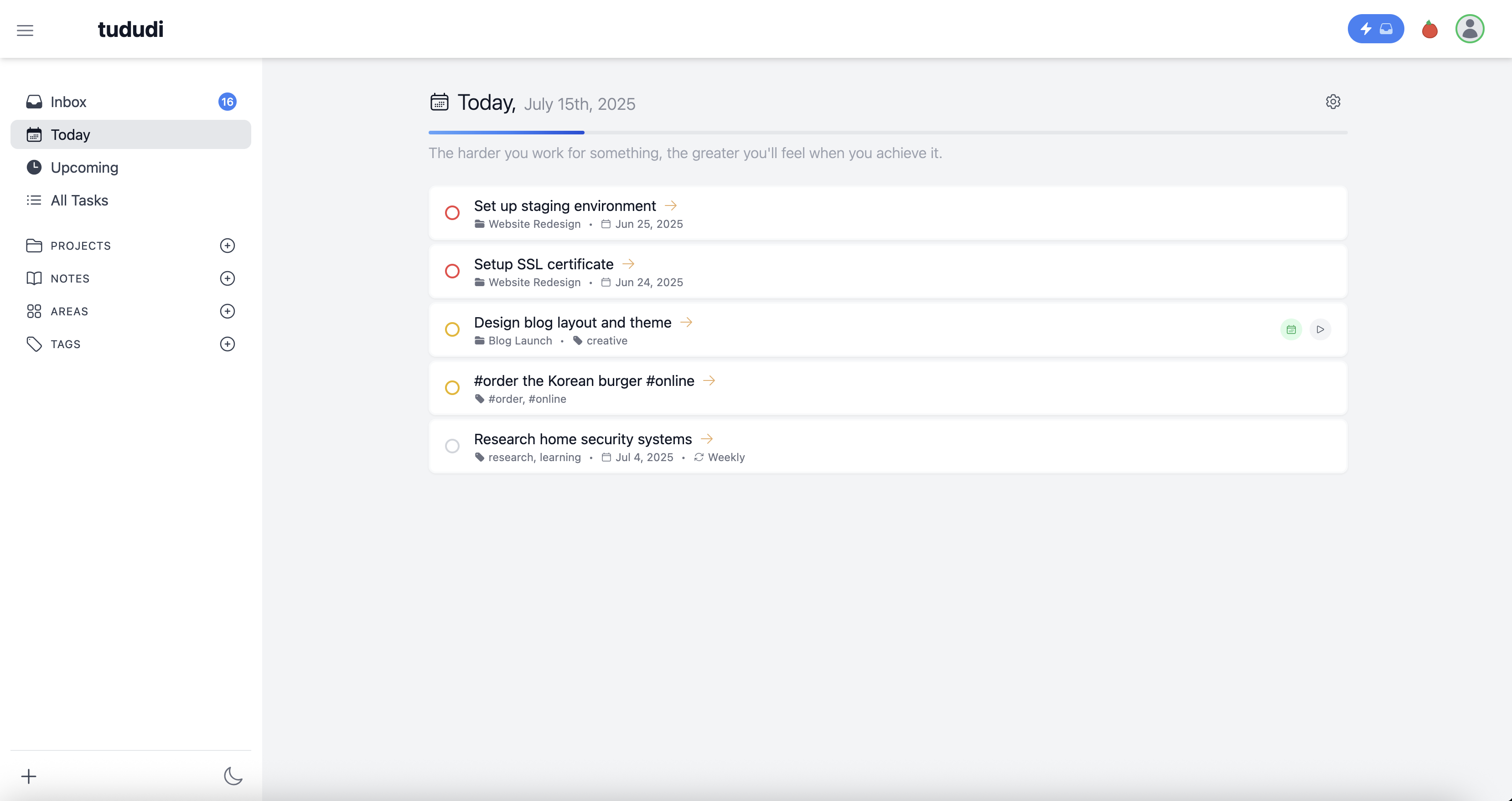 Light Mode Screenshot
